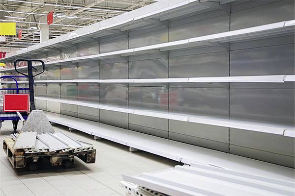 Góndola supermercado