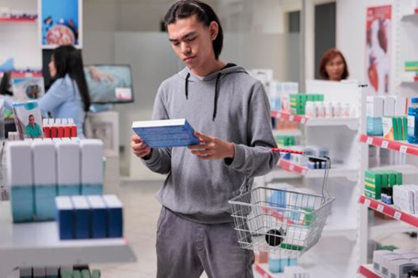 Góndolas para productos farmacéuticos